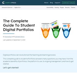 The Complete Guide To Student Digital Portfolios