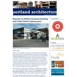 Portland Architecture