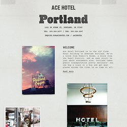 Hotel Room Photos : Ace Hotel Portland