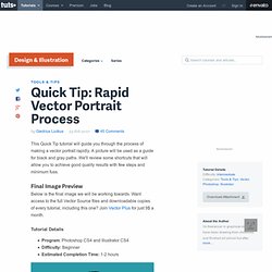 Rapid Vector Portrait Process