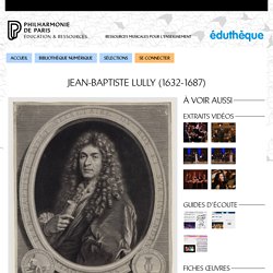 Portrait de Jean-Baptiste Lully