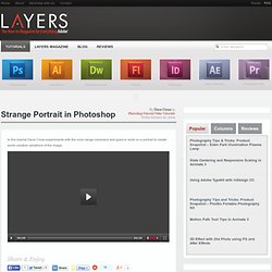 Strange Portrait in Photoshop Layers Magazine
