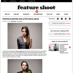 Portraits Before and After Drug Abuse