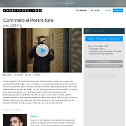 Commercial Portraiture with Joey L