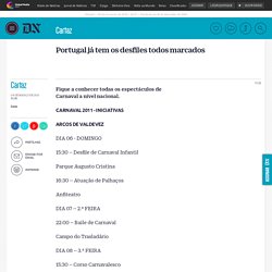 Portugal já tem os desfiles todos marcados - Cartaz