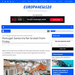 Portugal: Santa Iria fair to start from Friday - europanews20