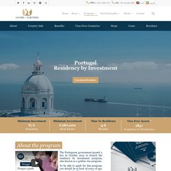 Portugal Residency by Investment Program