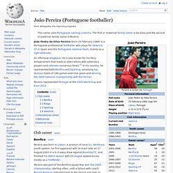 João Pereira (Portuguese footballer)