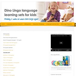 PORTUGUESE « Language learning for kids