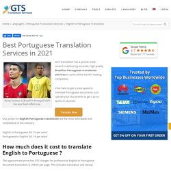 Best Portuguese Translation Services In 2021