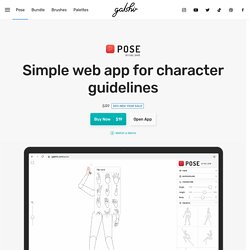 Pose - Easy Character Guidelines by Gal Shir
