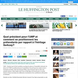NKM, Copé, Fillon, Juppé... Quel président de l'UMP après Sarkozy?
