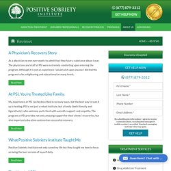 Positive Sobriety Institute Reviews, Drug, Alcohol, Dual Diagnosis