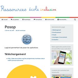 Posop - Ressources pour l'école inclusive