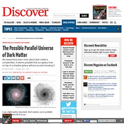 The Possible Parallel Universe of Dark Matter