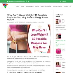 Find The Best Weight Loss Advice At Foodology Inc