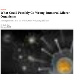 What Could Possibly Go Wrong: Immortal Micro-Organisms