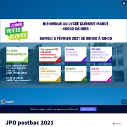 JPO postbac 2021 by VIEIRA DE RESENDE on Genially