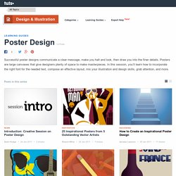 Poster Design - Tuts+ Design & Illustration Tutorials