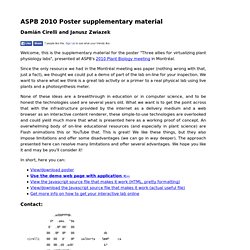 ASPB 2010 Poster supplementary material