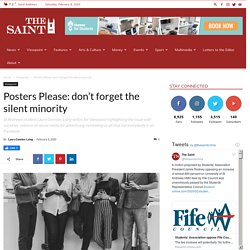 Posters Please: don't forget the silent minority