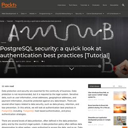 PostgreSQL security: a quick look at authentication best practices [Tutorial]