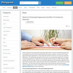 What Is A Postnuptial Agreement And Why To Contact An Attorney?