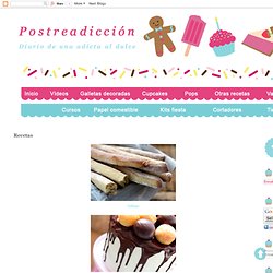 Postreadicción galletas decoradas, cupcakes y pops: Recetas
