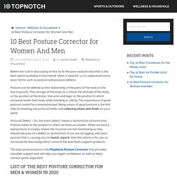 Best Posture Corrector for Women & Men (APR 2020) that Works