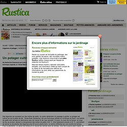 Rustica - Un potager cultivé sur des ballots de paille