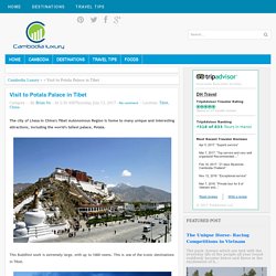 Visit to Potala Palace in Tibet