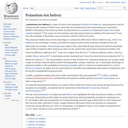 Potassium-ion battery