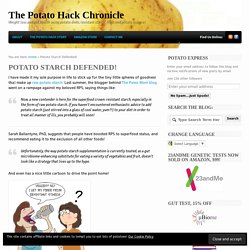 The Potato Hack Chronicle
