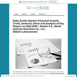 Baby Drinks Market Potential Growth, Trend, Demand, Share and Analysis of Key Players to 2020-2030