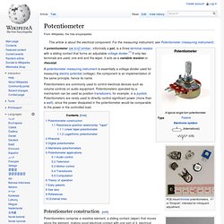 Potentiometer