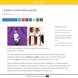 I 7 poteri curativi della Lavanda