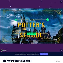 Harry Potter&#39;s School by berjaman on Genially