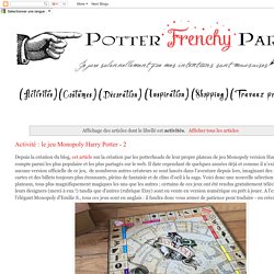 Potter Frenchy Party - Une fête chez les sorciers
