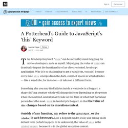 A Potterhead’s Guide to JavaScript’s ‘this’ Keyword