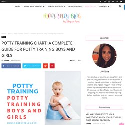 Potty Training Chart: A Complete guide for Potty training Boys and Girls