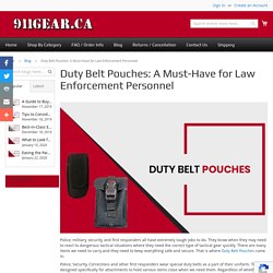 Duty Belt Pouches