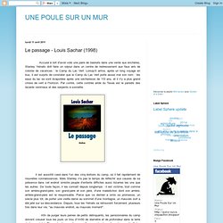 Le passage - Louis Sachar (1998)
