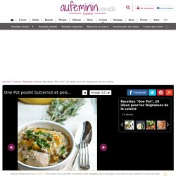 One Pot poulet butternut et pois chiches - Photo 3 : Album photo