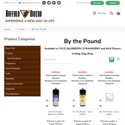 By The Pound E Liquid for Wholesale
