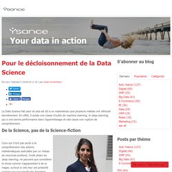 Pour le décloisonnement de la Data Science