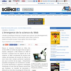 L'émergence de la science du Web