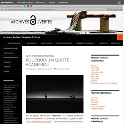 le réseau Archives Ouvertes Toulouse