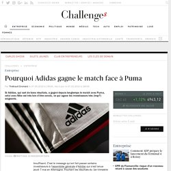 Pourquoi Adidas gagne le match face à Puma