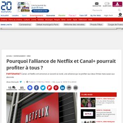 Pourquoi l’alliance de Netflix et Canal+ pourrait profiter à tous ?