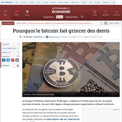 Pourquoi le bitcoin fait grincer des dents